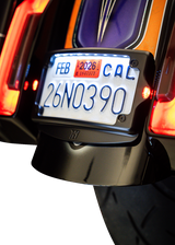 KODLIN USA 3-in-1 Mount Kit - License Plate - Cureved - Black KUS20302
