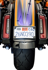 KODLIN USA Mount Kit - License Plate - Cureved - Black KUS20102