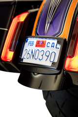 KODLIN USA Mount Kit - License Plate - Cureved - Black KUS20102