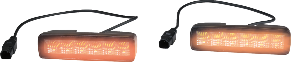 MOOSE OFFROAD Mini Light Bar - LED - 6" - Amber MSE-LPKITMA