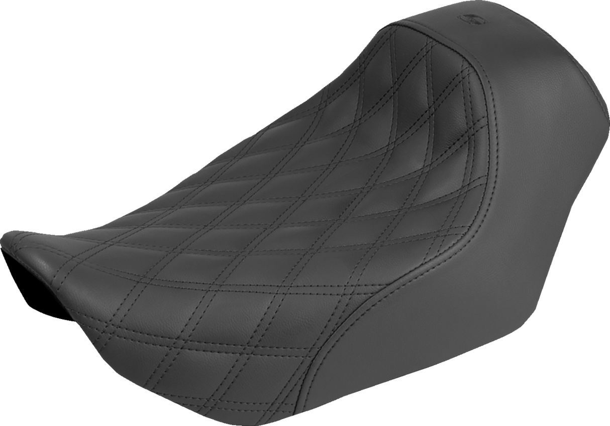 SADDLEMEN Renegade™ Solo Seat - Lattice Stitch - Nightster '22-'25 822-11-002LS