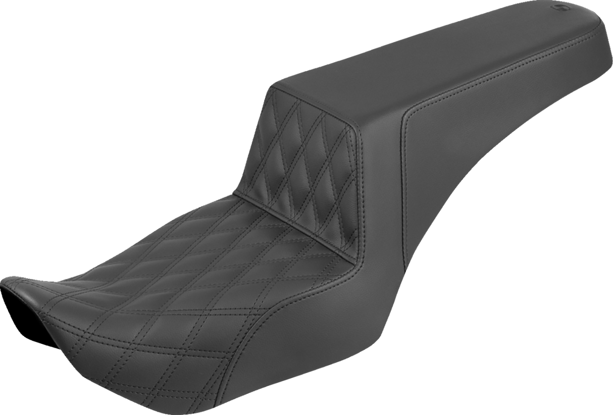 SADDLEMEN Step-Up Seat - Front Lattice Stitch - Nightster '22-'25 822-11-172