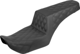 SADDLEMEN Step-Up Seat - Full Lattice Stitch - Nightster '22-'25 822-11-175