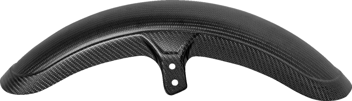 SADDLEMEN Front Fender - Carbon Fiber/Matte - Softail/Dyna CF-8-0002M