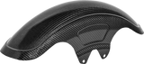 SADDLEMEN Carbon Fiber Front Fender - Gloss - Touring '14-'24 CF-814-07-004