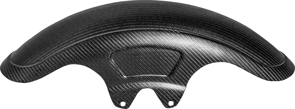 SADDLEMEN Carbon Fiber Front Fender - Matte - Touring '14-'24 CF-814-07-004M