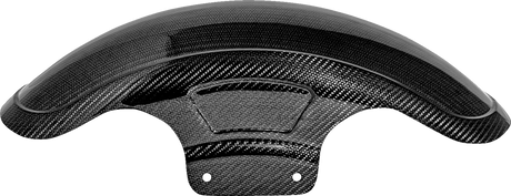 SADDLEMEN Carbon Fiber Front Fender - Gloss - Touring '23-'25 CF-823-07-001