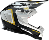 MOOSE OFFROAD MR3 Helmet - F.A.F. - White/Black/Gold - Medium 0110-8929