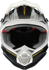 MOOSE OFFROAD MR3 Helmet - F.A.F. - White/Black/Gold - XL 0110-8931