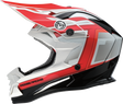 MOOSE OFFROAD MR3 Helmet - F.A.F. - White/Black/Red - Medium 0110-8934
