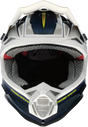 MOOSE OFFROAD MR3 Helmet - F.A.F. - White/Navy/Green - Large 0110-8945