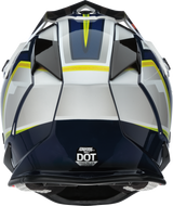 MOOSE OFFROAD MR3 Helmet - F.A.F. - White/Navy/Green - Large 0110-8945