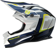 MOOSE OFFROAD MR3 Helmet - F.A.F. - White/Navy/Green - 2XL 0110-8947