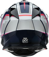 MOOSE OFFROAD MR3 Helmet - F.A.F. - White/Navy/Pink - Small 0110-8948