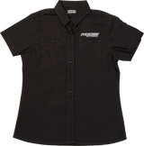 MOOSE OFFROAD Women's Moose Offroad Shop Shirt - Black - 2XL MRS01S7BCH2R