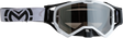 MOOSE OFFROAD XCR Goggle - White/Black - Smoke Lens 2601-3167