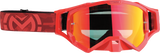 MOOSE OFFROAD XCR Goggle - Red - Red Mirror Lens 2601-3162