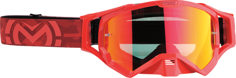 MOOSE OFFROAD XCR Goggle - Red - Red Mirror Lens 2601-3162