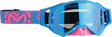 MOOSE OFFROAD XCR Goggle - Blue/Pink - Blue Mirror Lens 2601-3163
