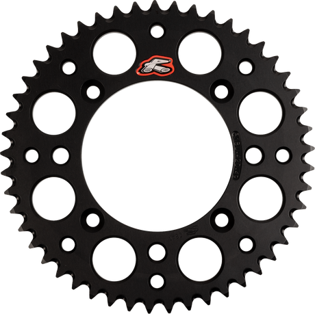 RENTHAL Rear Sprocket - Aluminum - 49 Tooth - Black - KTM 518U-420-49GPBK