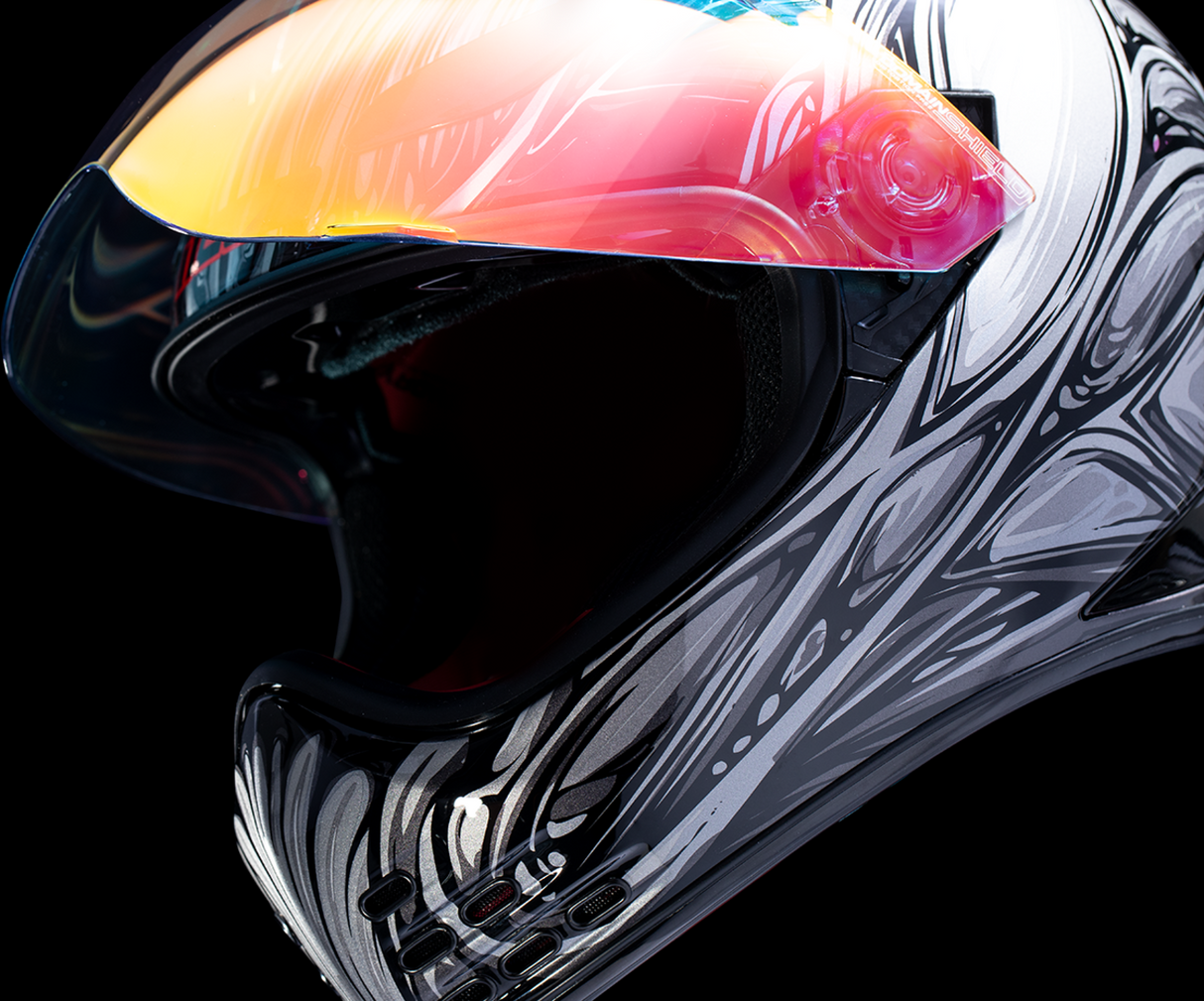 ICON Domain* Helmet - Nouveau - Silver - XS 0101-18523
