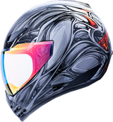 ICON Domain* Helmet - Nouveau - Silver - 3XL 0101-18529