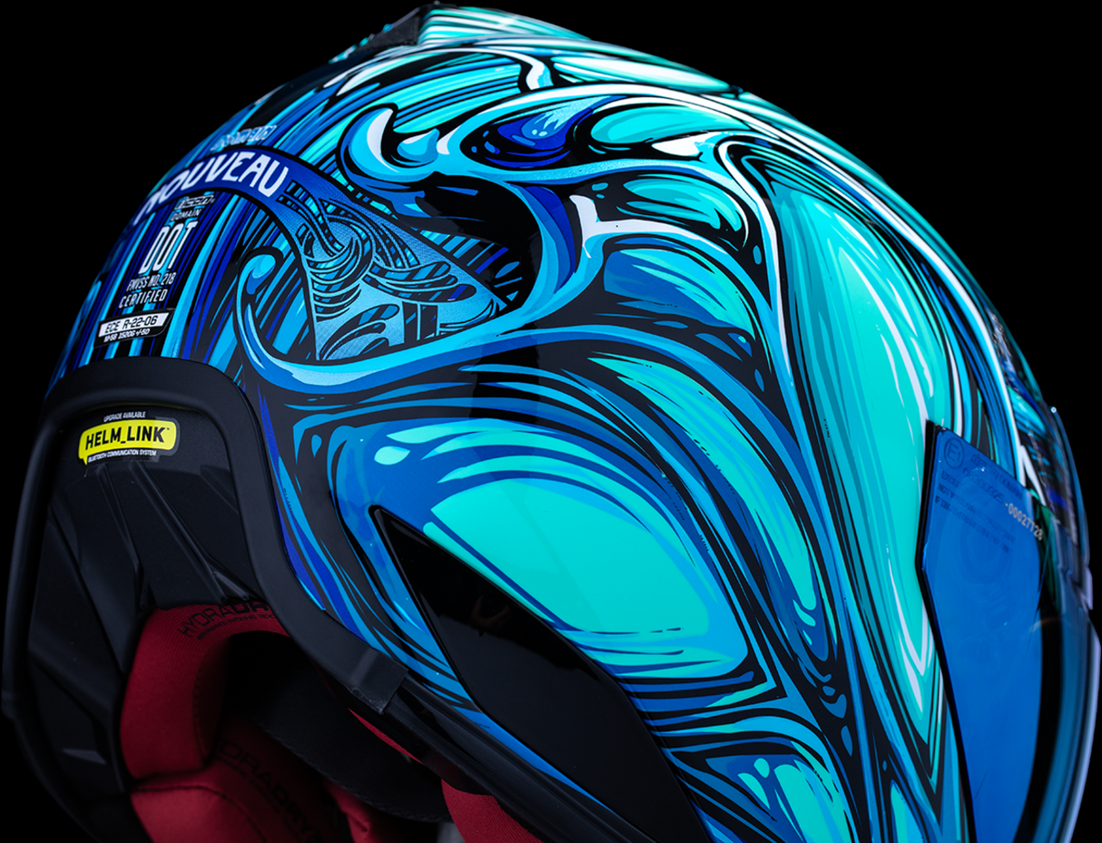 ICON Domain* Helmet - Nouveau - Blue - 2XL 0101-18535