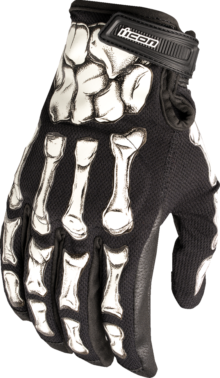 ICON Hooligan Crestfallen* Gloves - Black - Medium 3301-5152