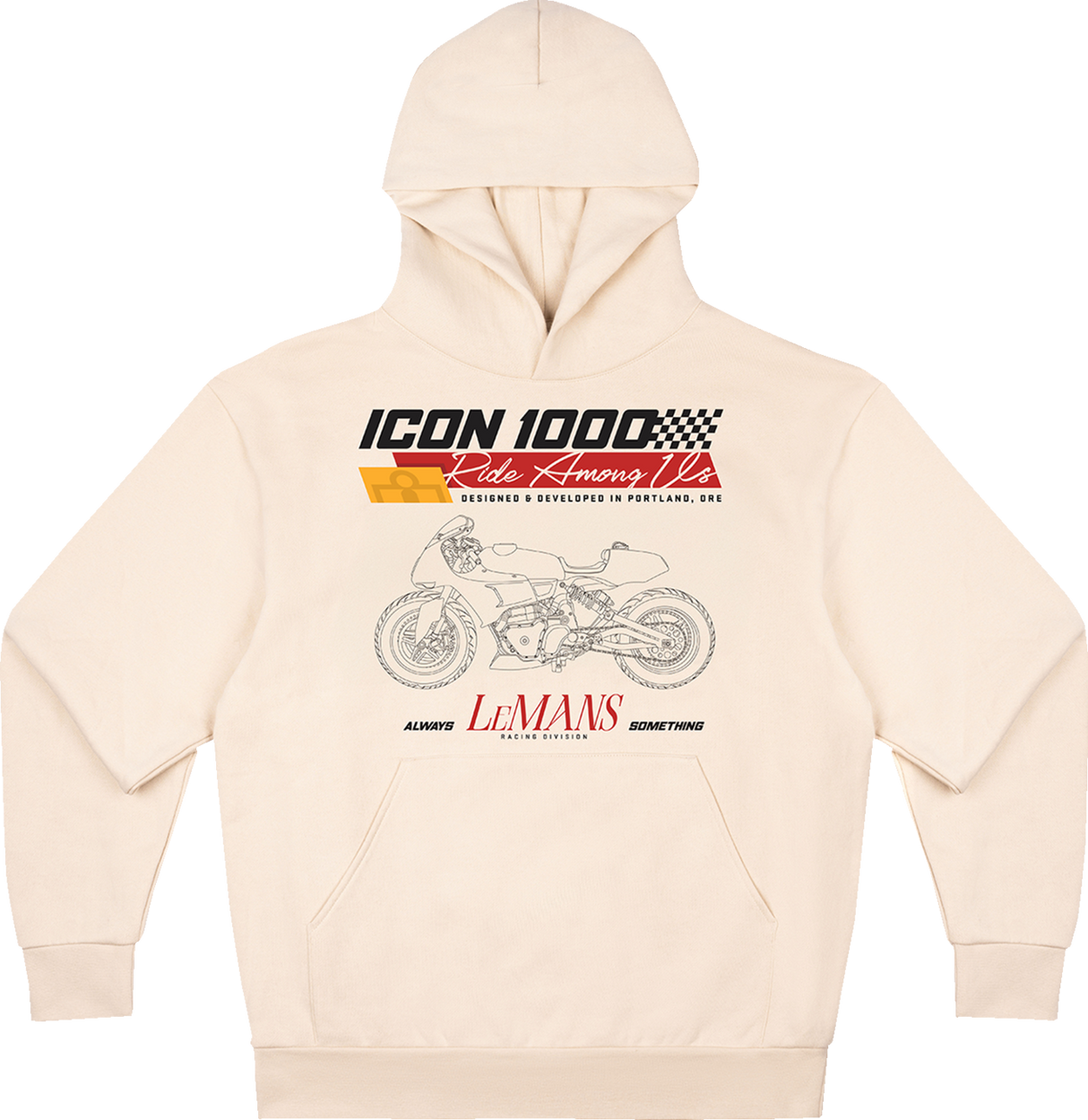 ICON Always Something* Hoodie - Ivory - Medium 3050-7295