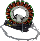 RM STATOR Stator with Crankcase Cover Gasket - Arctic Cat/Suzuki RM01015G