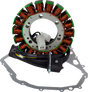 RM STATOR Stator with Crankcase Cover Gasket - Arctic Cat/Suzuki RM01015G