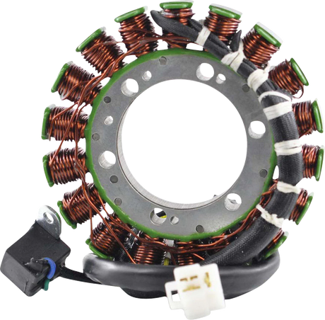 RM STATOR Stator with Crankcase Cover Gasket - Arctic Cat/Suzuki RM01015G