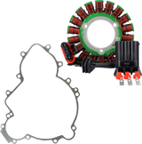 RM STATOR Stator with Crankcase Cover Gasket - Polaris RM01394G