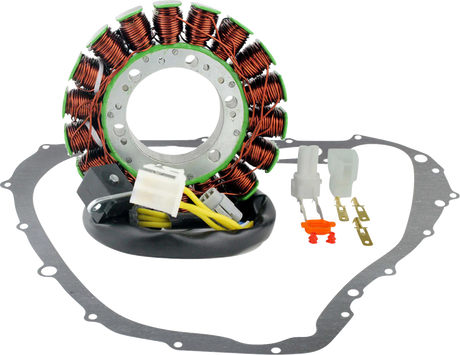 RM STATOR Stator with Crankcase Cover Gasket - Suzuki RM01358G