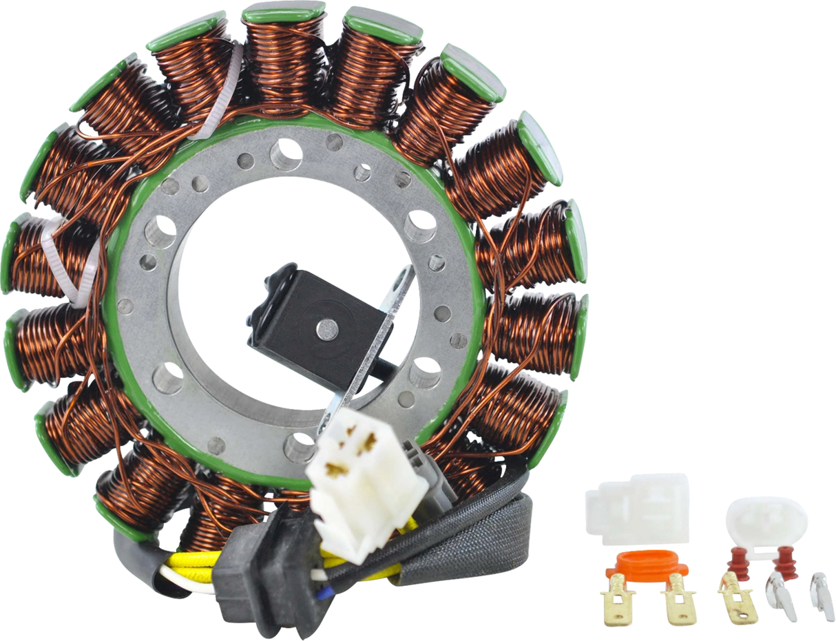RM STATOR Stator with Crankcase Cover Gasket - Suzuki RM01358G