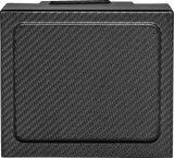 SADDLEMEN Battery Cover - Carbon Fiber - Matte Black CF-899-04-002M