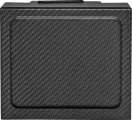 SADDLEMEN Battery Cover - Carbon Fiber - Matte Black CF-899-04-002M