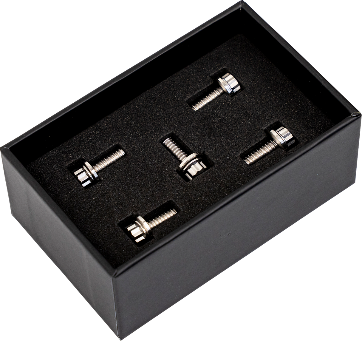 TRASK Bitchin' Bolts Hardware Kit - Titanium - M8 - Derby Cover TM-1050-A