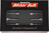 TRASK Bitchin' Bolts Hardware Kit - Titanium - M8 - Lifter Block TM-1050-B