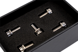 TRASK Bitchin' Bolts Hardware Kit - Titanium - M8 - Derby Cover TM-1050-A