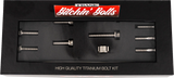 TRASK Bitchin' Bolts Hardware Kit - Titanium - M8 - Motor Mount TM-1050-E