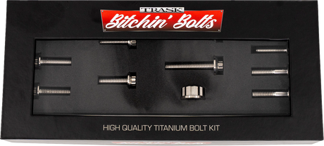 TRASK Bitchin' Bolts Hardware Kit - Titanium - M8 - Motor Mount TM-1050-E