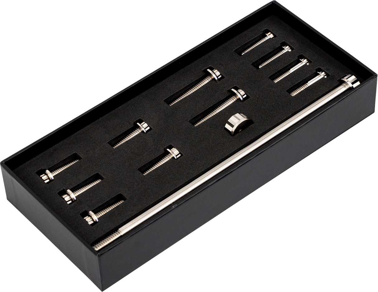 TRASK Bitchin' Bolts Hardware Kit - Titanium - M8 - Motor Mount TM-1050-E