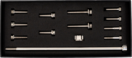 TRASK Bitchin' Bolts Hardware Kit - Titanium - M8 - Motor Mount TM-1050-E