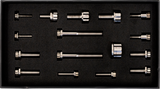 TRASK Bitchin' Bolts Hardware Kit - Titanium - M8 - Peg Mount TM-1050-F