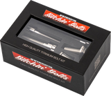 TRASK Bitchin' Bolts Hardware Kit - Titanium - M8 - Coil and Horn TM-1050-J