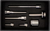 TRASK Bitchin' Bolts Hardware Kit - Titanium - M8 - Coil and Horn TM-1050-J