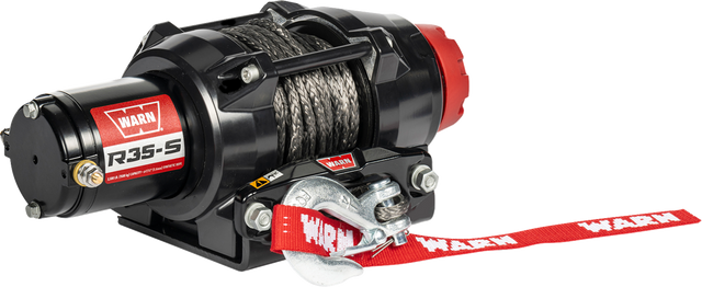 WARN R35-S Winch - Synthetic Rope - 50' 110030