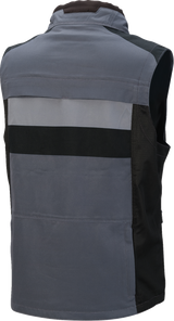 MOOSE OFFROAD Moto Vest - Gray/Black - Small 2830-0761