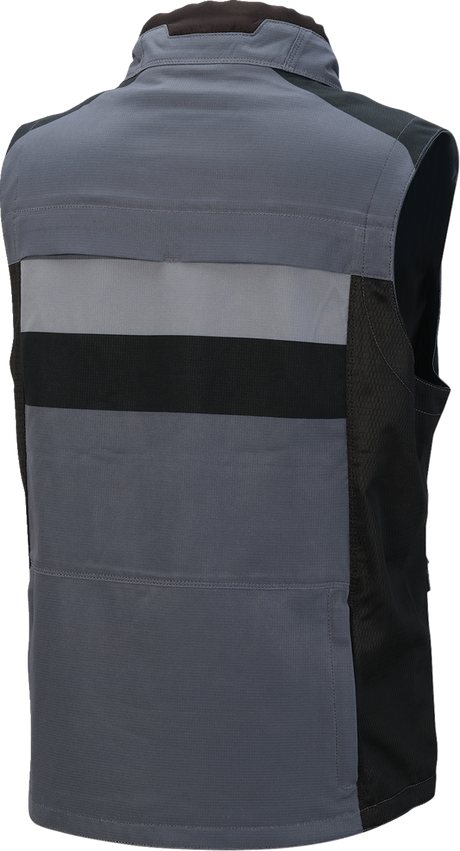 MOOSE OFFROAD Moto Vest - Gray/Black - Small 2830-0761